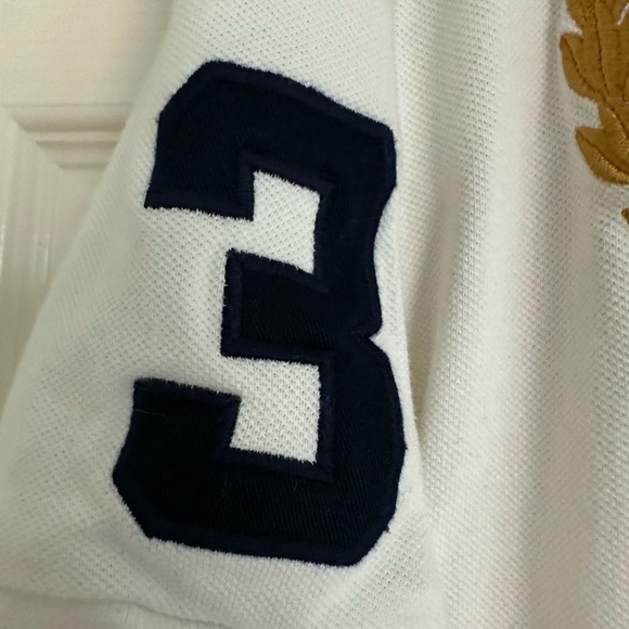 Ralph Lauren Polo Men’s M White Big Pony Crest USA Classic Fit Short Sleeve - Picture 3 of 6